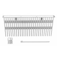 BirdBlocker BB200 Vogelschutz für Photovoltaikanlagen 30 m inkl. Clips