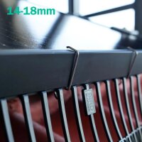 BirdBlocker BB-BoxClip-50s Montageclips für...