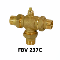First 3 Wege Ventil FBV 237C DN20 Rp/R 3/4" FUU