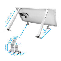 Flex-PV-Montagesystem silber